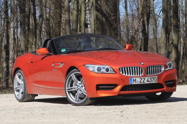 BMW Z4 árgerð 2014.