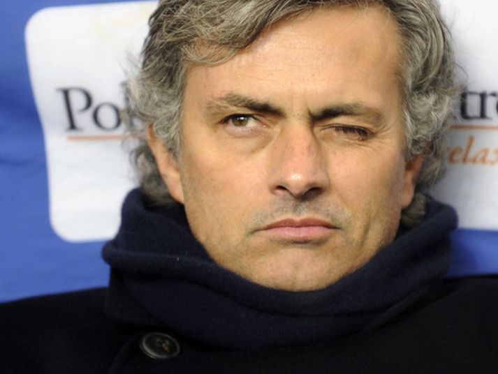 Jose Mourinho, þjálfari Inter.