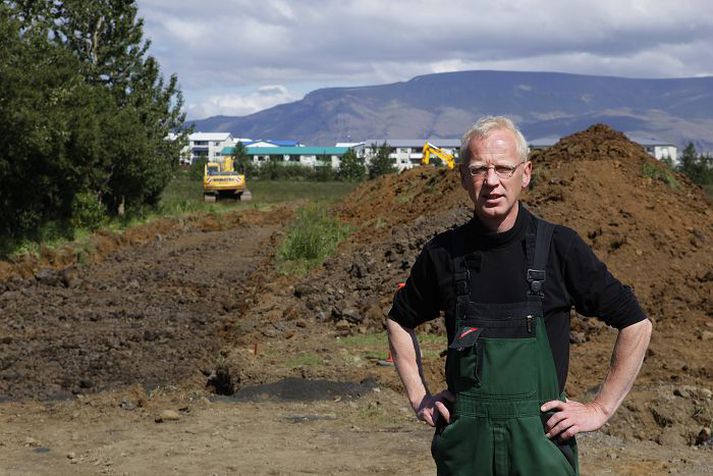 Heimir Janusarson í Gufuneskirkjugarði.