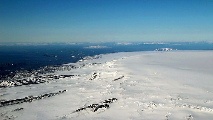 Dyngjujökull glacier.