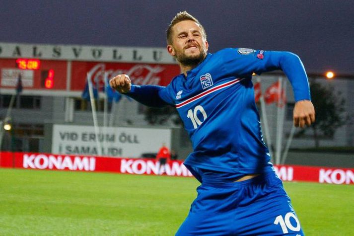 Gylfi Þór Sigurðsson hefur spilað frábærlega með landsliðinu að undanförnu.