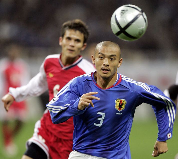 Naoki Matsuda í leik emð Japan árið 2004.