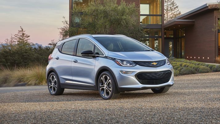 Chevrolet Bolt rafmagnsbíllinn.