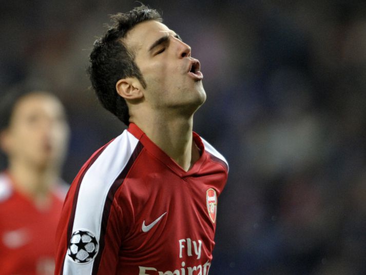 Cesc Fabregas, fyrirliði Arsenal.