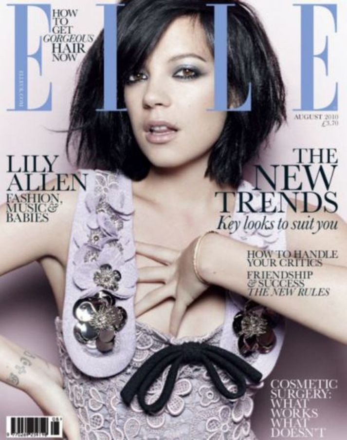 Lily Allen-forsíða Elle.