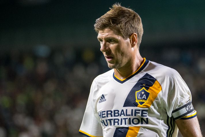 Steven Gerrard í leik með LA Galaxy