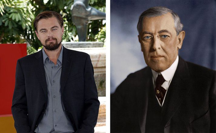 Leonardo DiCaprio gæti tekið að sér hlutverk Woodrow Wilson í nýrri kvikmynd um forsetann.