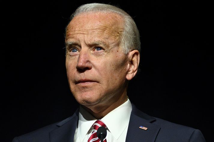 Joe Biden gegndi embætti varaforseta Bandaríkjanna í forsetatíð Barack Obama.