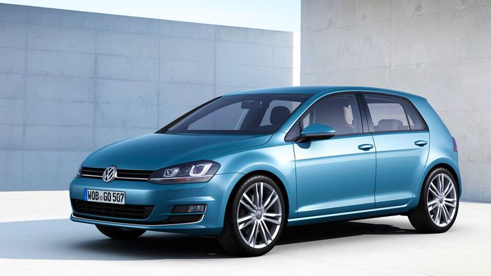 Volkswagen Golf var bíll ársins í heiminum í fyrra.