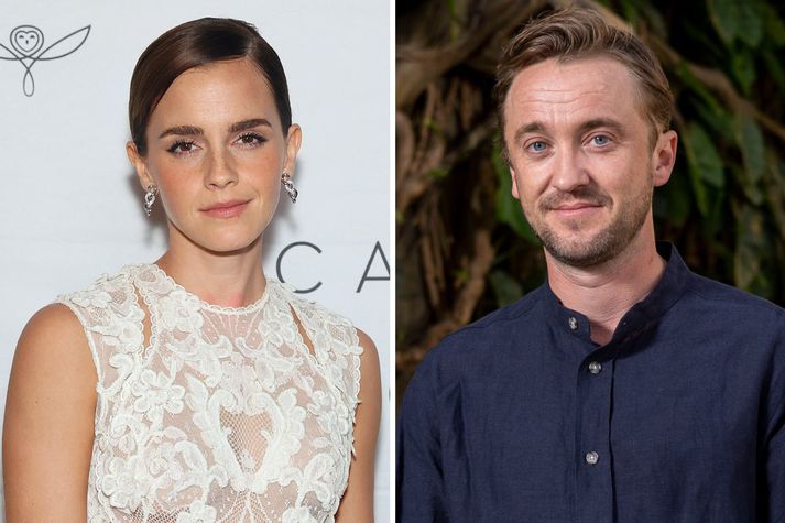 Emma Watson og Tom Felton hafa verið góðir vinir síðan þau kynntust við gerð Harry Potter myndanna.