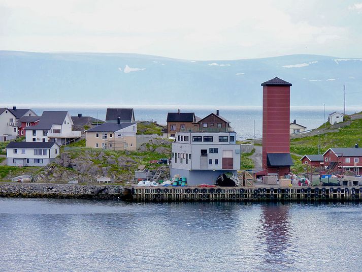 Frá Honningsvåg í Finnmörk.