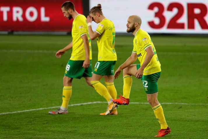 Middlesbrough v Norwich City - Sky Bet Championship - Riverside Stadium Norwich City's Teemu Pukki scores from the spot during the Sky Bet Championship match at the Riverside Stadium, Middlesbrough. (Photo by Richard Sellers/PA Images via Getty Images)