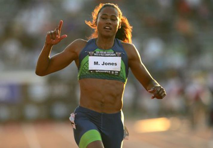 Marion Jones er af flestum talin vera ein fræknasta hlaupadrottning frjálsra íþrótta.