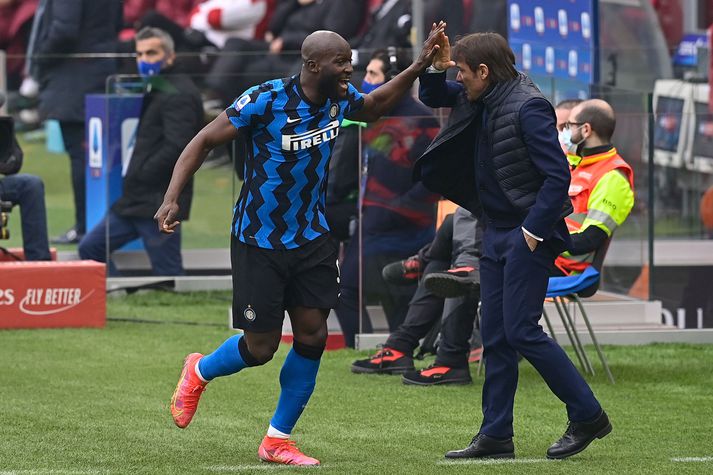 Romelu Lukaku og Antonio Conte verða að öllum líkindum sameinaðir hjá Napoli áður en langt um líður.