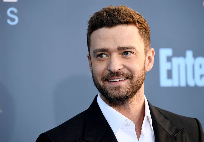 Justin Timberlake hefur notið sín á landinu síðustu daga.