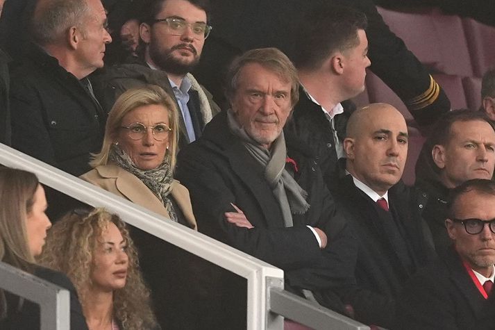 Sir Jim Ratcliffe á rúmlega fjórðungshlut í Manchester United.