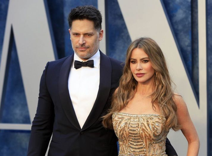 Sofia Vergara og Joe Manganiello á Óskarsverðlaunahátíðinni í vor.