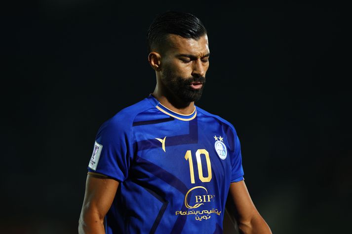 Ramin Rezaeian í leik með liði sínu Esteghlal í leik í Meistaradeild Asíu.