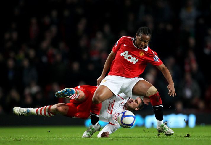 Anderson í leiknum gegn Crawley.