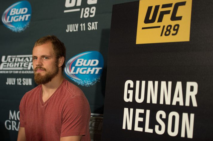 Gunnar Nelson er á leið í sinn sjöunda UFC-bardaga.