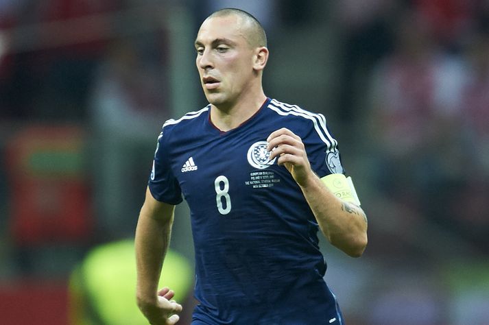 Scott Brown, fyrirliði skoska liðsins.