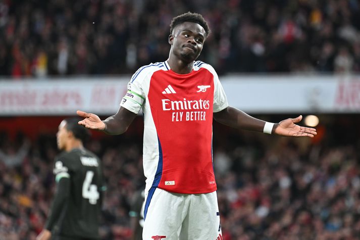 Bukayo Saka og félagar í Arsenal mæta Inter í Mílanó.