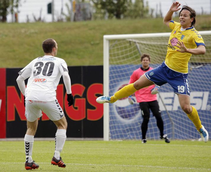 Marinó Þór Jakobsson og félagar í Fjölni eru komnir í 3. sæti fyrstu deildarinnar.