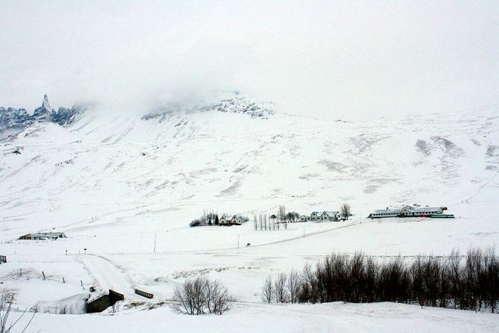 Æðislegt umhverfi Svæðið í kringum Auðnir í Öxnadal er engu líkt.