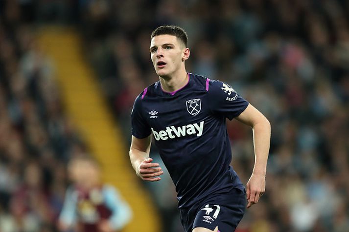 Declan Rice, miðjumaður West Ham.