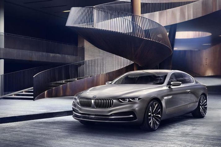 Nýr BMW 9 gæti fengið útlit BMW Gran Lusso Coupe Concept.