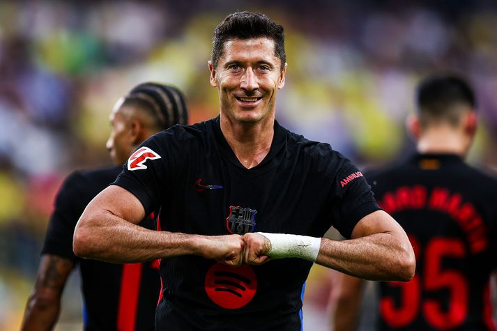 Lewandowski hefur nú skorað 7 mörk í 7 leikjum í La Liga.