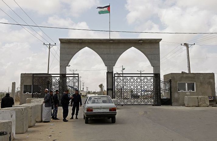 Landamærahliðið Í Rafah verður framvegis opið fyrir Palestínumenn.
nordicphotos/AFP
