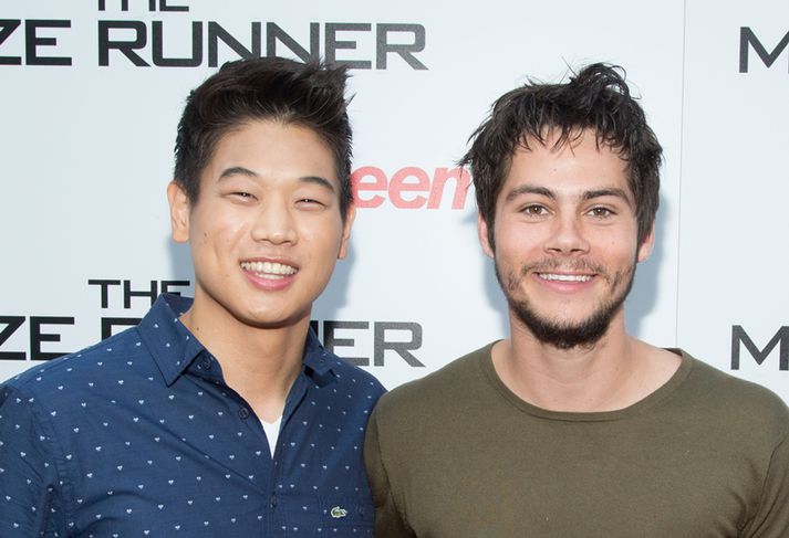 Ki Hong Lee og Dylan O'Brien.