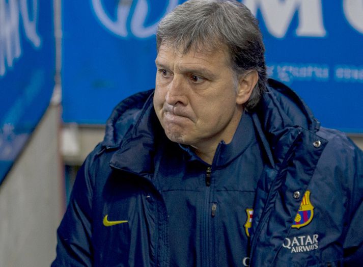 Gerardo Martino, þjálfari Barcelona.