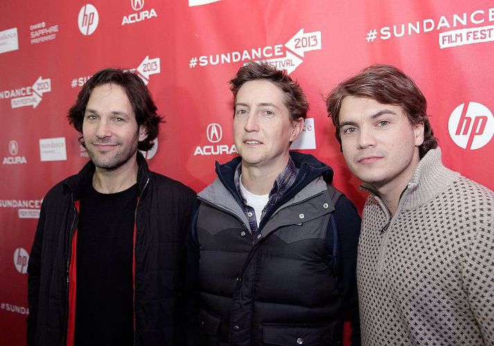 David Gordon Green, Paul Rudd og Emile Hirsch á Sundance-hátíðinni.
nordicphotos/getty