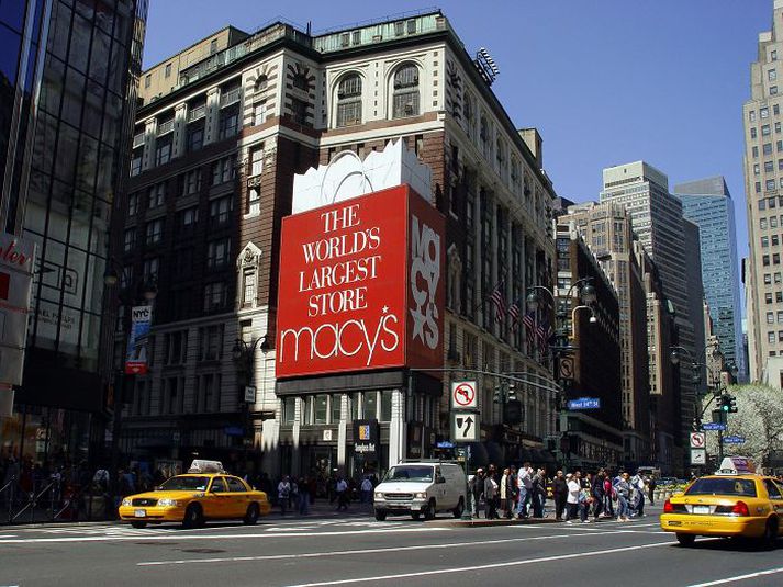 Í New York. Efnahagsbati innan OECD er einna líflegastur í Bandaríkjunum og Japan.