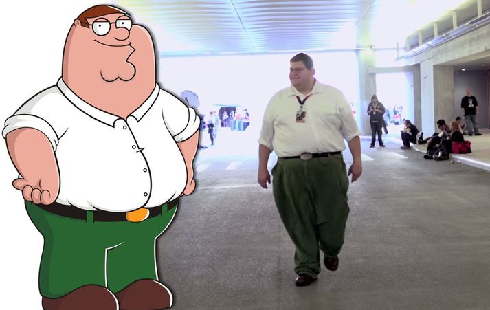 Robert Franzese sem Peter Griffin.