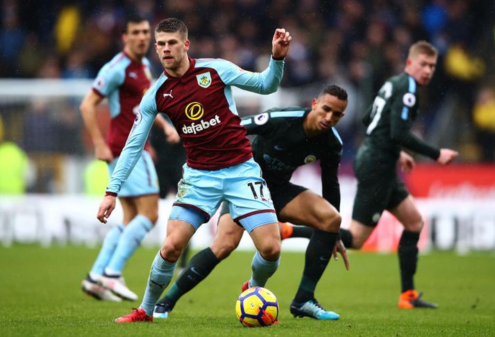 Jóhann Berg Guðmundsson skoraði jöfnunarmark Burnley