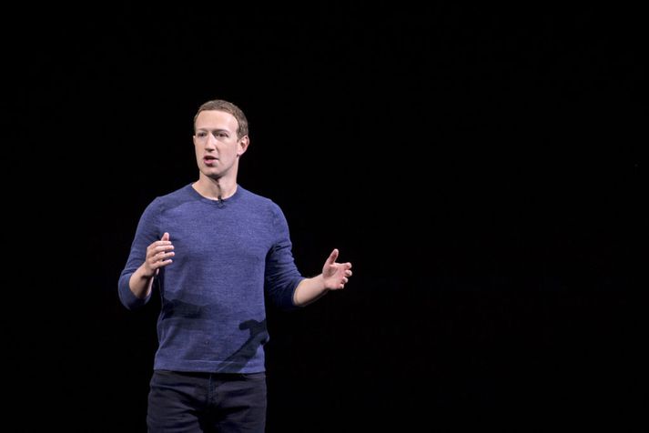 Mark Zuckerberg stofnandi og forstjóri Facebook.