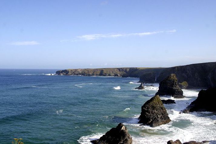 Cornwall á Englandi
Bretar, líkt og Íslendingar, myndu þjást vegna breytinga á Golfstraumnum.