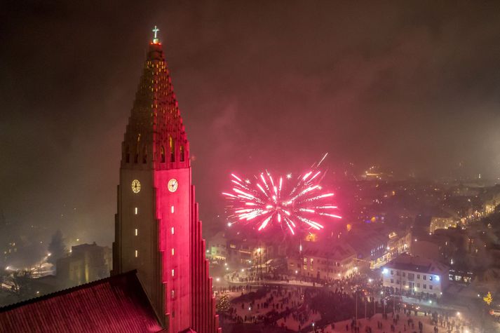 Það verður stillt veður í kvöld og því líkur á mikilli mengun af völdum flugelda.