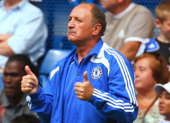 Luiz Feilpe Scolari, knattspyrnustjóri Chelsea.