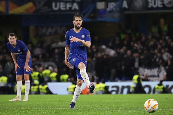 Fabregas hefur lítið spilað með Chelsea í vetur