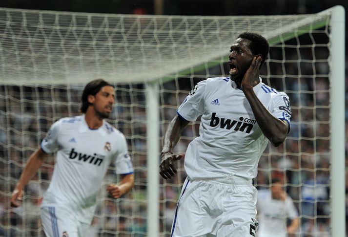 Adebayor vill vera áfram hjá Madrid.