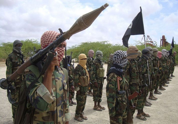 Vígamenn al-Shabaab hafa um árabil barist gegn yfirvöldum í Sómalíu.