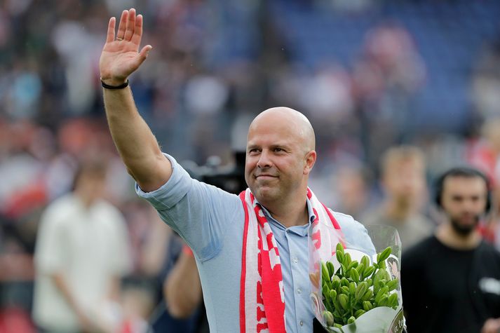 Arne Slot gerði gott mót hjá Feyenoord.