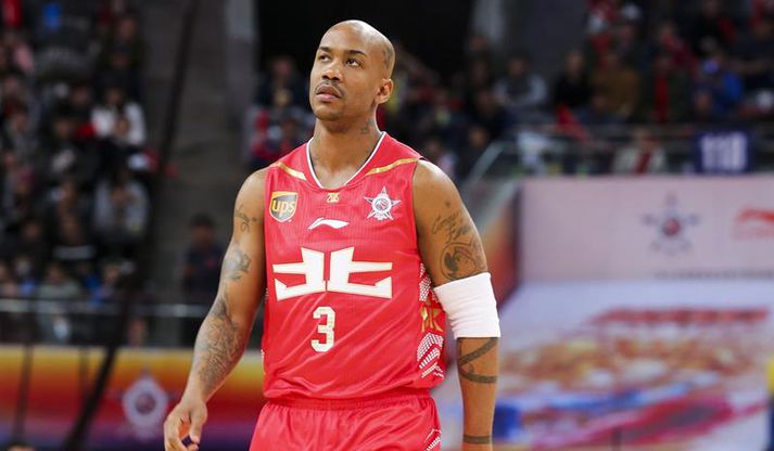 Stephon Marbury í leik með Pekingöndunum.