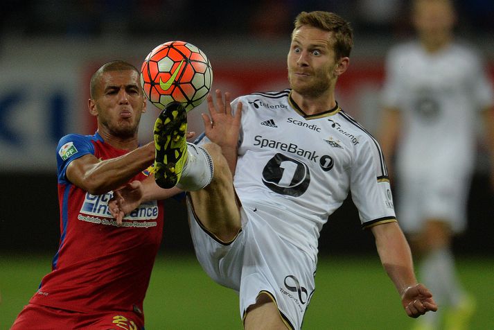 Matthías Vilhjálmsson er á toppnum með Rosenborg og spilar í riðlakeppni Evrópudeildarinnar í vetur.