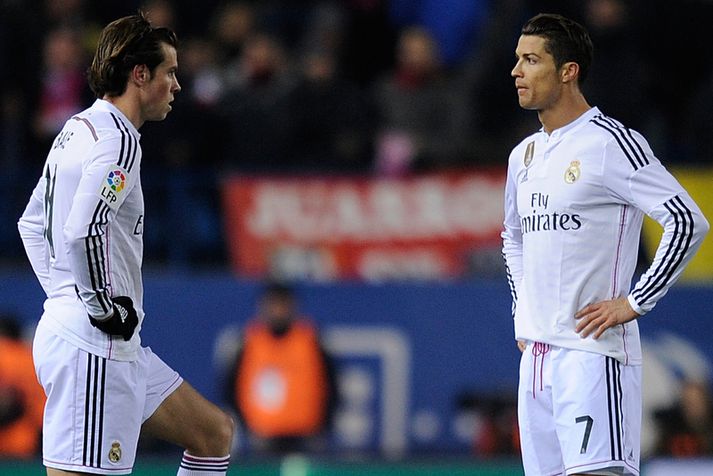 Gareth Bale og Cristiano Ronaldo.