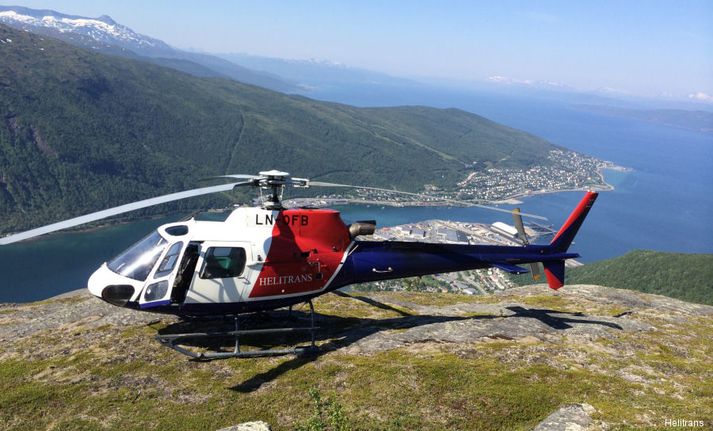 Fyrirtækið Helitrans hefur boðið hátíðargestum upp á þyrluferðir síðustu ár